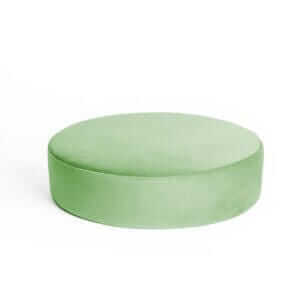 Pistachio Velvet Circle