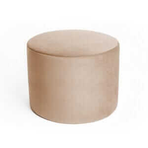 Cercle de velours crème foncé