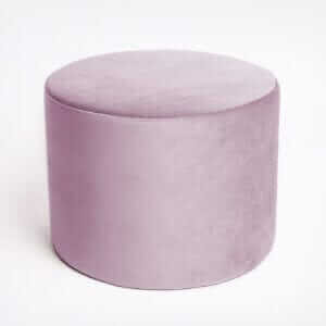 Cercle de velours lilas