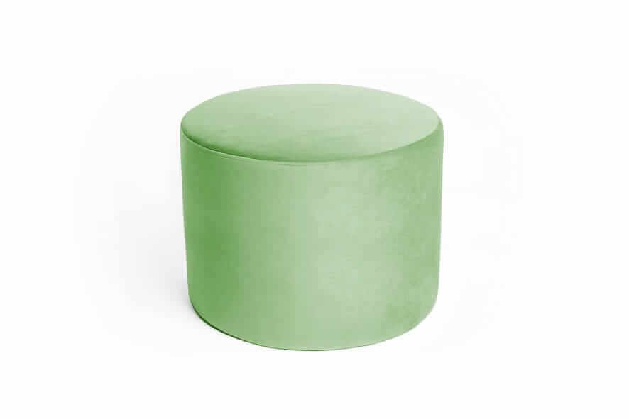 PISTACHIO VELVET giga pouf