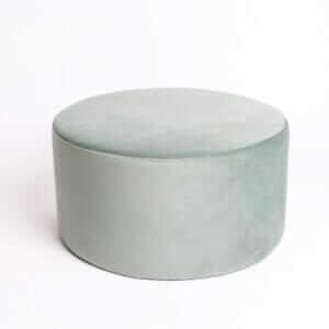 Cerchio di velluto alla menta