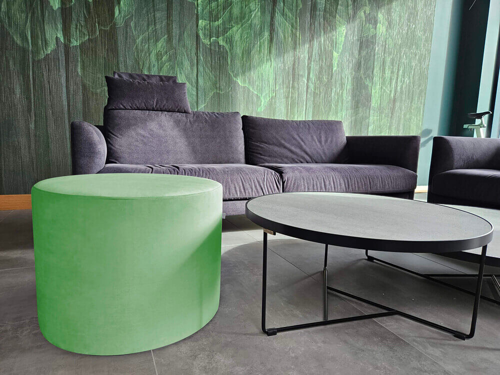 PISTACHIO VELVET giga pouf - Image 2