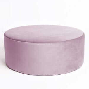 Cerchio di velluto lilla