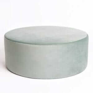 Cerchio di velluto alla menta