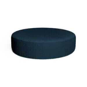 DARK NAVY BLUE BOUCLE big pouf