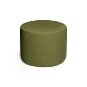 GREEN BOUCLE medium pouf