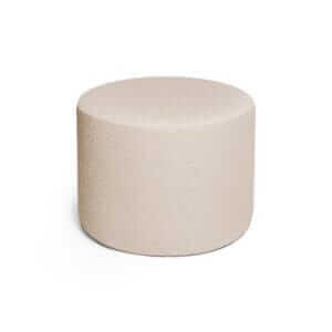 Helle Creme Boucle Kreis