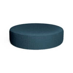 NAVY BLUE BOUCLE big pouf