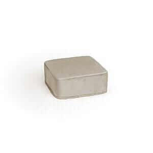 Carré de velours crème