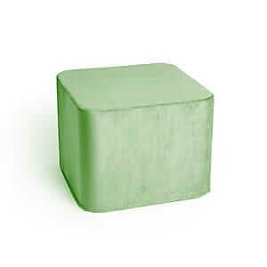 Quadrato di velluto al pistacchio